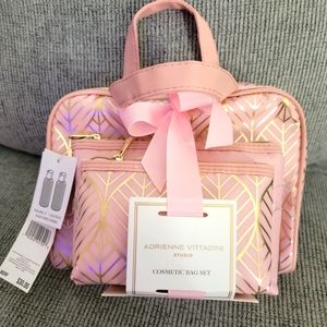 3 Piece Cosmetic Bag Set